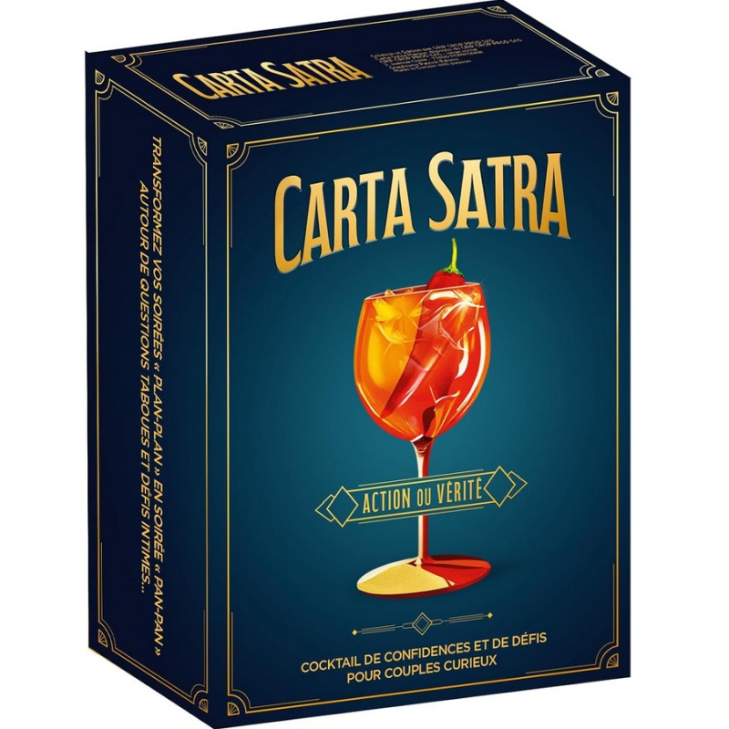 Jeux et Livres JEU CARTA SUTRA ACTION OU VERITE