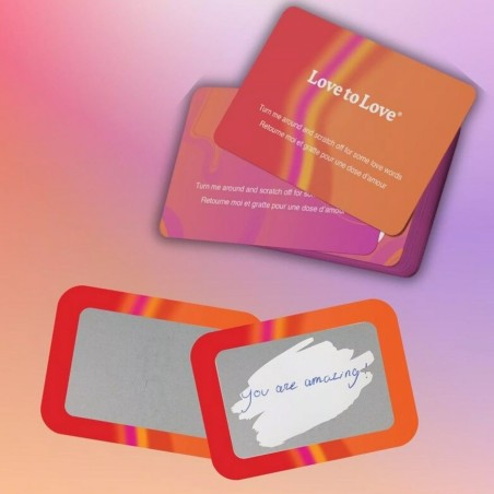 Jeux et Livres CARTES MESSAGES PERSONNALISABLES A GRATTER GLIMMERS DE LOVE TO LOVE Jeux et Livres CARTES MESSAGES PERSONNALISABLES A GRATTER GLIMMERS DE LOVE TO LOVE