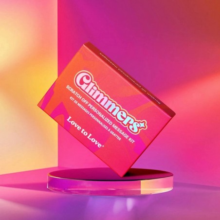 Jeux et Livres CARTES MESSAGES PERSONNALISABLES A GRATTER GLIMMERS DE LOVE TO LOVE Jeux et Livres CARTES MESSAGES PERSONNALISABLES A GRATTER GLIMMERS DE LOVE TO LOVE