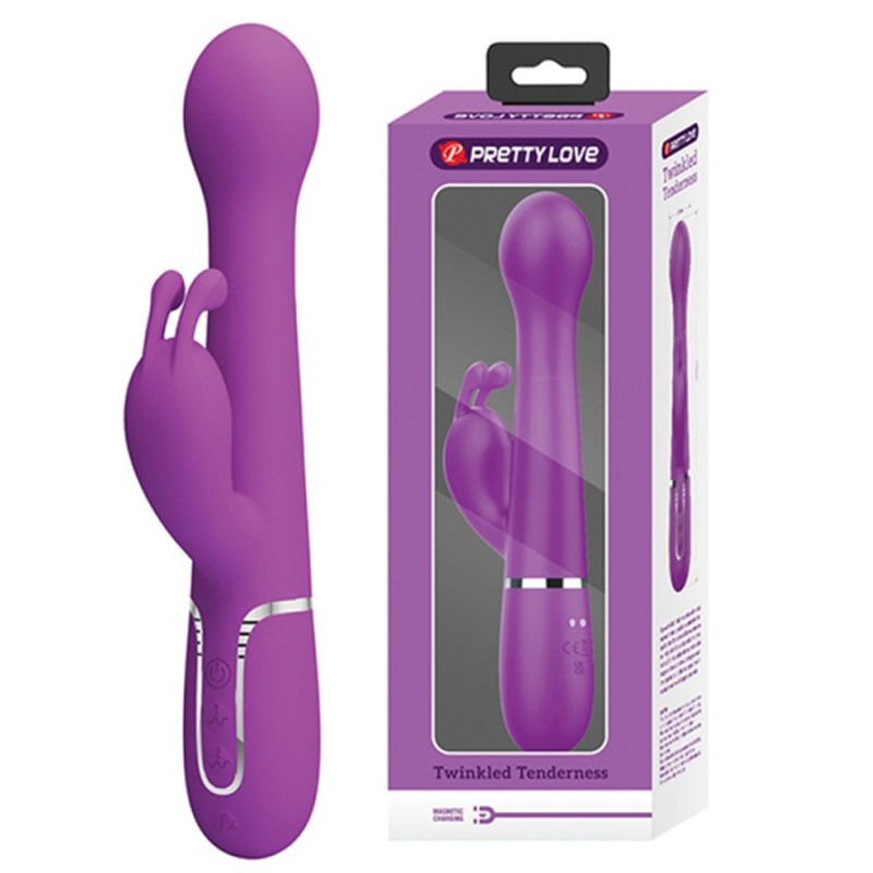 RABBIT DEJON VIOLET A BILLES AVEC VA ET VIENTS DE PRETTY LOVE