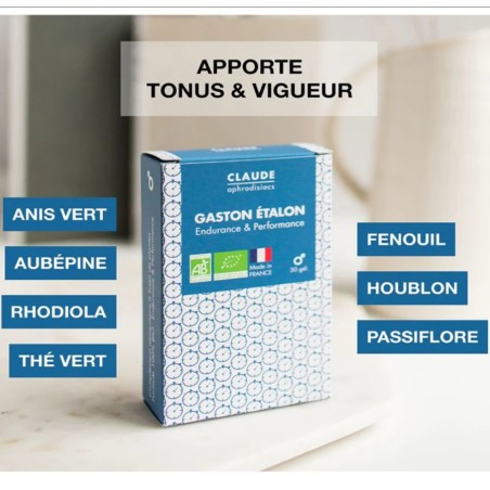 Aphrodisiaques GASTON ETALON 10 GELULES DE CLAUDE APHRODISIACS Aphrodisiaques GASTON ETALON 10 GELULES DE CLAUDE APHRODISIACS