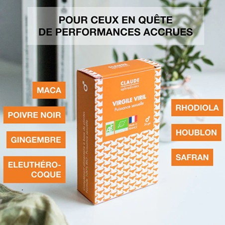Aphrodisiaques VIRGILE VIRIL 10 GELULES DE CLAUDE APHRODISIACS Aphrodisiaques VIRGILE VIRIL 10 GELULES DE CLAUDE APHRODISIACS