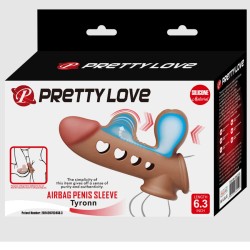 GAINE TYROON GONFLABLE A PENIS DE PRETTY LOVE