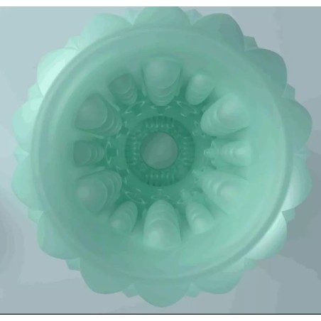Love Toys Homme MASTURBATEUR VERT TURQUOISE ATHENA ALICE DE PRETTY LOVE