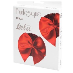 Accessoires CACHES TETONS NIPPIES ROUGES A NOEUDS BLAZE DE BURLESQUE