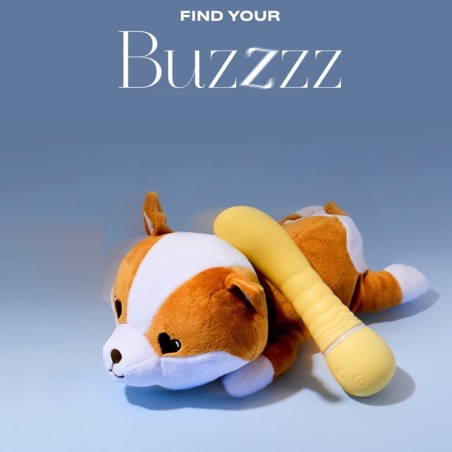 Love toys TROUSSE PELUCHE SHIBAE AVEC SEXTOY JAUNE VIBRANT DE FRIDAY BAE