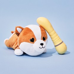 TROUSSE SEXTOYS PELUCHE SHIBAE AVEC SEXTOY JAUNE VIBRANT DE FRIDAY BAE