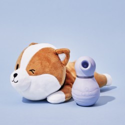 TROUSSE SEXTOYS PELUCHE SHIBAE AVEC SEXTOY BLEU CLITORIDIEN DE FRIDAY BAE