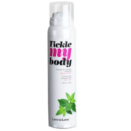 Bien Etre MOUSSE DE MASSAGE TICKLE MY BODY A LA MENTHE FRAICHE DE LOVE TO LOVE Bien Etre MOUSSE DE MASSAGE TICKLE MY BODY A LA MENTHE FRAICHE DE LOVE TO LOVE