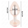 Plugs & Chapelets Anals PLUG OR ROSE METAL ROSE ROUGE TAILLE:M DE KINK Plugs & Chapelets Anals PLUG OR ROSE METAL ROSE ROUGE TAILLE:M DE KINK