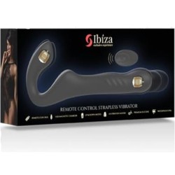 Love toys LOVE TOY CEINTURE SANS CEINTURE NOIR REMOTE CONTROL STRAPLESS VIBRATOR DE IBIZA