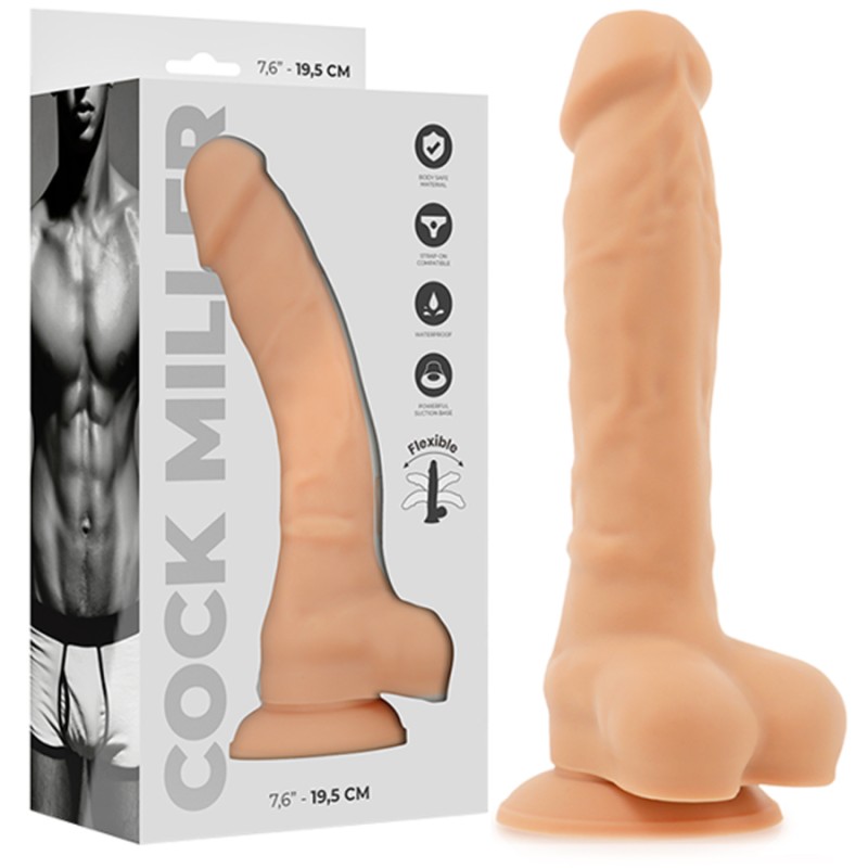 Love toys LOVE TOY VENTOUSE COCK MILLER CLAIR 19 CM