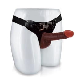 Love toys LOVE TOY BRUN CEINTURE DE LUXE JESSICA STRAP ON DE BAILE