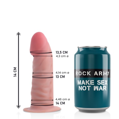 Love toys LOVE TOY VENTOUSE ROCK ARMY TIGER CLAIR 14 CM