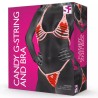 CANDY G-STRING AND BRA STRING ET SOUTIEN GORGES COMESTIBLES DE SF