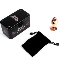 PLUG METAL CRISTAL DIAMANT ROSE GOLD TAILLE S DE SECRET PLAY