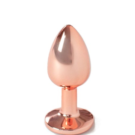 Plugs & Chapelets Anals PLUG METAL CRISTAL DIAMANT ROSE GOLD TAILLE S DE SECRET PLAY