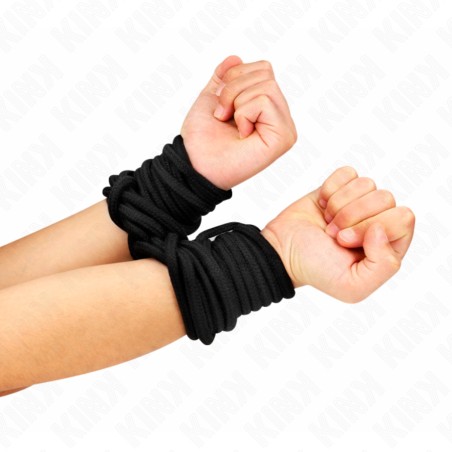 Accessoires CORDE NOIRE 10M BONDAGE DE KINK Accessoires CORDE NOIRE 10M BONDAGE DE KINK
