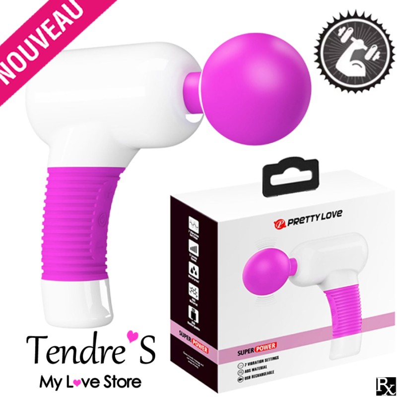 Love toys WAND ROSE SUPER POWER DE PRETTY LOVE