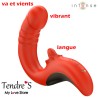 Love toys RABBIT ROUGE PAULINA EN U AVEC VA ET VIENTS VIBRATIONS ET LANGUE DE INTENSE Love toys RABBIT ROUGE PAULINA EN U AVEC VA ET VIENTS VIBRATIONS ET LANGUE DE INTENSE