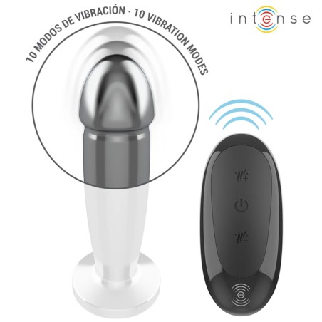 Plugs & Chapelets Anals PLUG METAL VIBRANT TELECOMMANDE TAILLE M DE INTENSE Plugs & Chapelets Anals PLUG METAL VIBRANT TELECOMMANDE TAILLE M DE INTENSE
