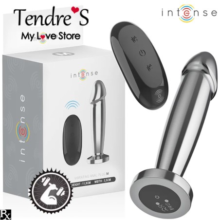 Plugs & Chapelets Anals PLUG METAL VIBRANT TELECOMMANDE TAILLE M DE INTENSE Plugs & Chapelets Anals PLUG METAL VIBRANT TELECOMMANDE TAILLE M DE INTENSE