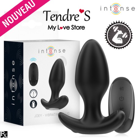 PLUG JOEY VIBRANT TELECOMMANDE DE INTENSE