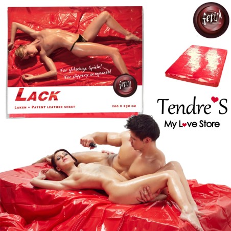 Accessoires BACHE VINYLE ROUGE LACK 200X230 Accessoires BACHE VINYLE ROUGE LACK 200X230