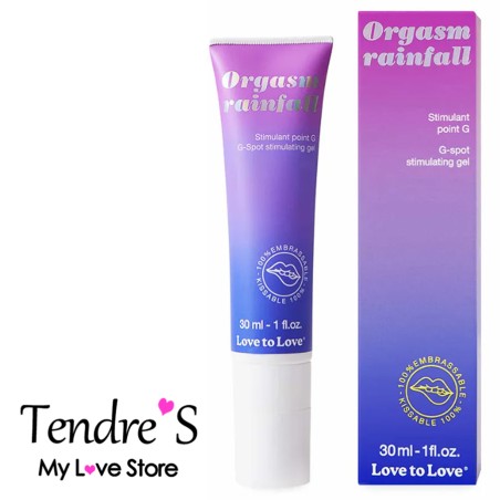 Gels d Excitation GEL STIMULANT POINT G ORGASM RAINFALL DE LOVE TO LOVE Gels d Excitation GEL STIMULANT POINT G ORGASM RAINFALL DE LOVE TO LOVE