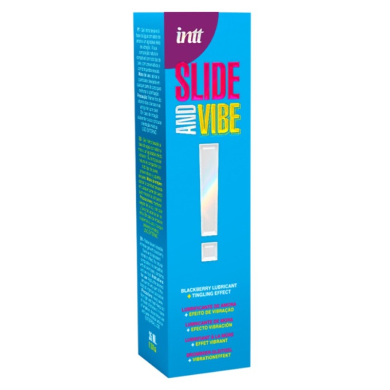 Lubrifiants LUBRIFIANT A LA MURE SLIDE AND VIBE EFFET VIBRANT