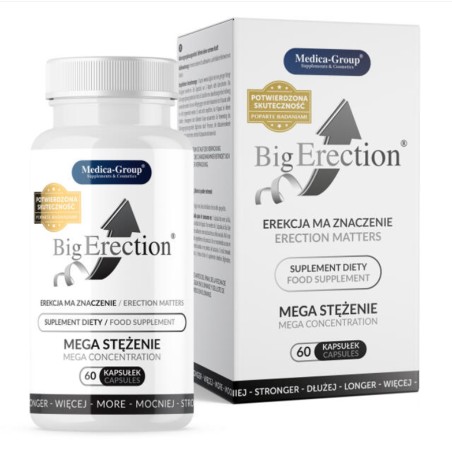 Aphrodisiaques BIG ERECTION 60 GELULES CAPSULES DE MEDICA GROUP Aphrodisiaques BIG ERECTION 60 GELULES CAPSULES DE MEDICA GROUP
