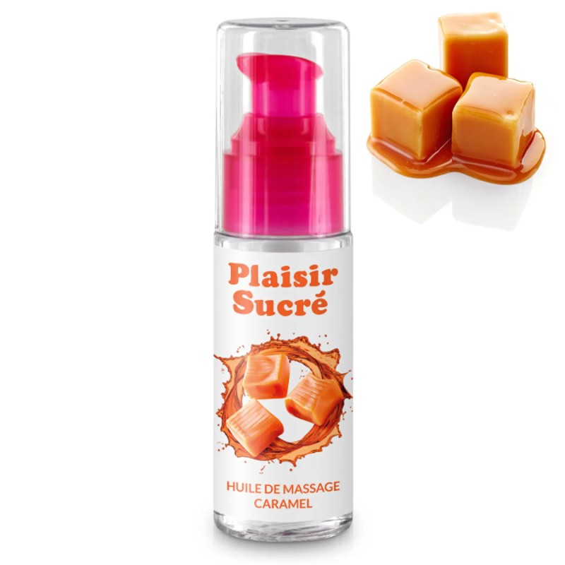 HUILE DE MASSAGE PLAISIR SUCRE 50 ML CARAMEL