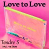 Accessoires POCHETTE JAUNE HOLOGRAPHIQUE DE LOVE TO LOVE