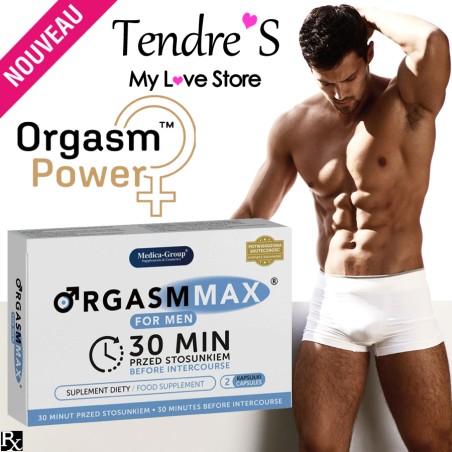 Aphrodisiaques ORGASM MAX FOR MEN 2 GELLULES DE MEDICA GROUP Aphrodisiaques ORGASM MAX FOR MEN 2 GELLULES DE MEDICA GROUP