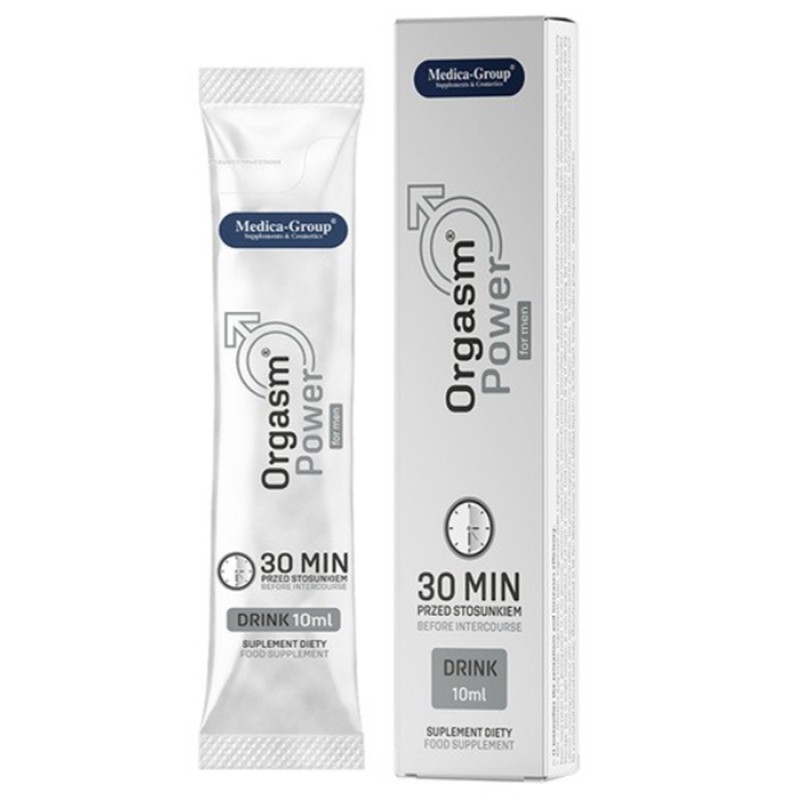 ORGASM POWER PLUS DRINK FOR MEN DE MEDICA GROUP