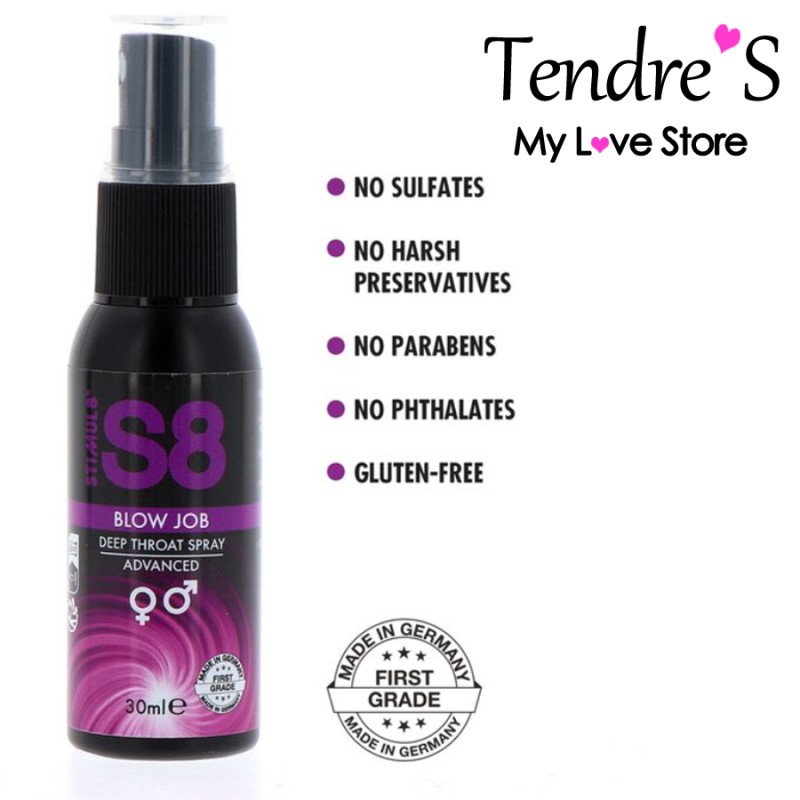 Gels d Excitation S8 SPRAY GORGE PROFONDE MENTHOL 30 ML