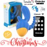 SEXTOY TRIPLE STIMULATION AVEC APPLI BLEU JAUNE DE ONINDER