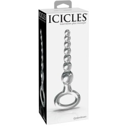CHAPELET ANAL EN VERRE ICICLES N°67 DE PIPEDREAM