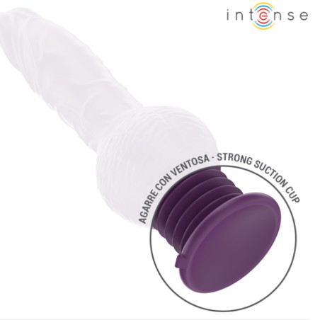VIBRATEUR MULTIFONCTION TATUM AVEC VA ET VIENTS 24 CM VIOLET DE INTENSE