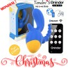 Love toys LOVE 3 SOME TRIPLE VIBRATEURS AVEC APPLI BLEU JAUNE DE ONINDER CUTE