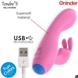 RABBIT ROSE CONNECTE AVEC APPLI DE ONINDER CUTE