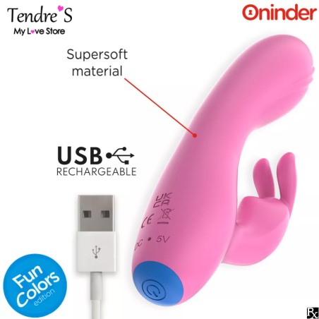 Love toys RABBIT ROSE CONNECTE AVEC APPLI DE ONINDER CUTE