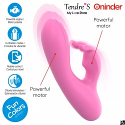 RABBIT ROSE CONNECTE AVEC APPLI DE ONINDER CUTE