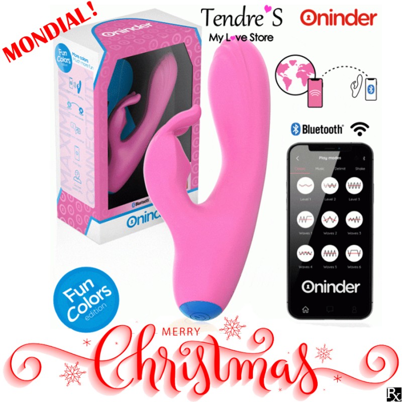 Love toys RABBIT ROSE CONNECTE AVEC APPLI DE ONINDER CUTE