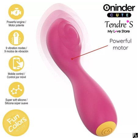 LOVE BUDDY MASTER VIBRATEUR POINT G CONNECTE AVEC APPLICATION DE ONINDER CUTE