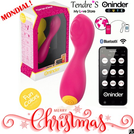 Love toys LOVE BUDDY MASTER VIBRATEUR POINT G CONNECTE AVEC APPLICATION DE ONINDER CUTE