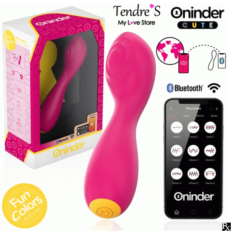 LOVE BUDDY MASTER VIBRATEUR POINT G CONNECTE AVEC APPLICATION DE ONINDER CUTE