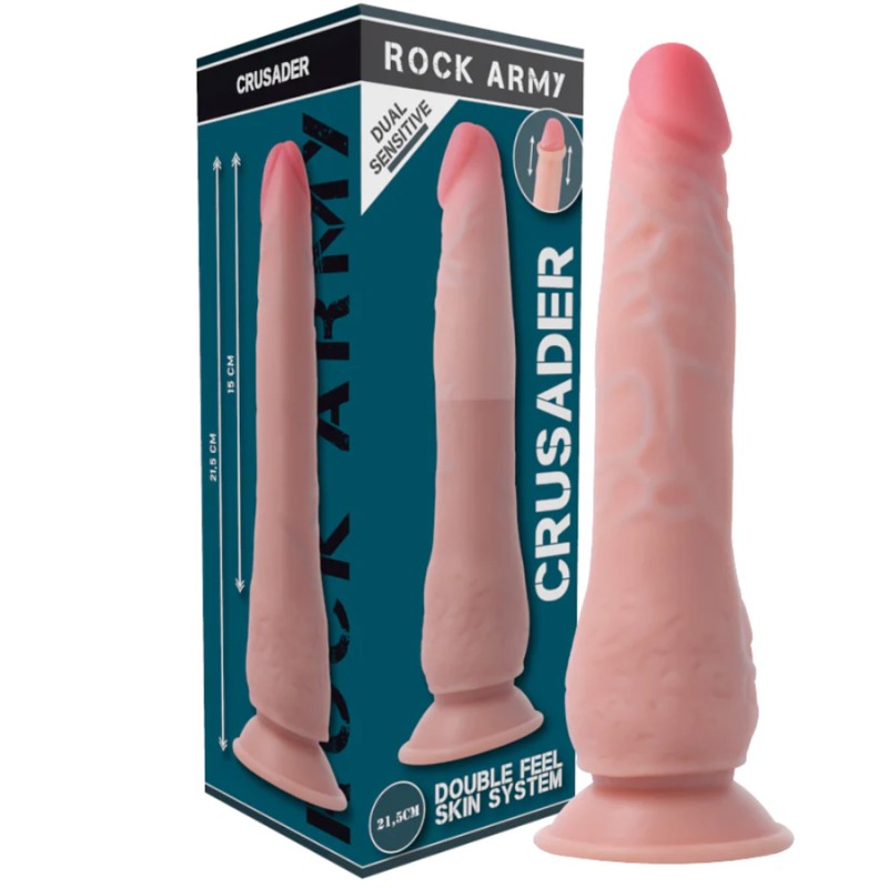 LOVE TOY VENTOUSE ROCK ARMY CRUSADER CLAIR 22 CM