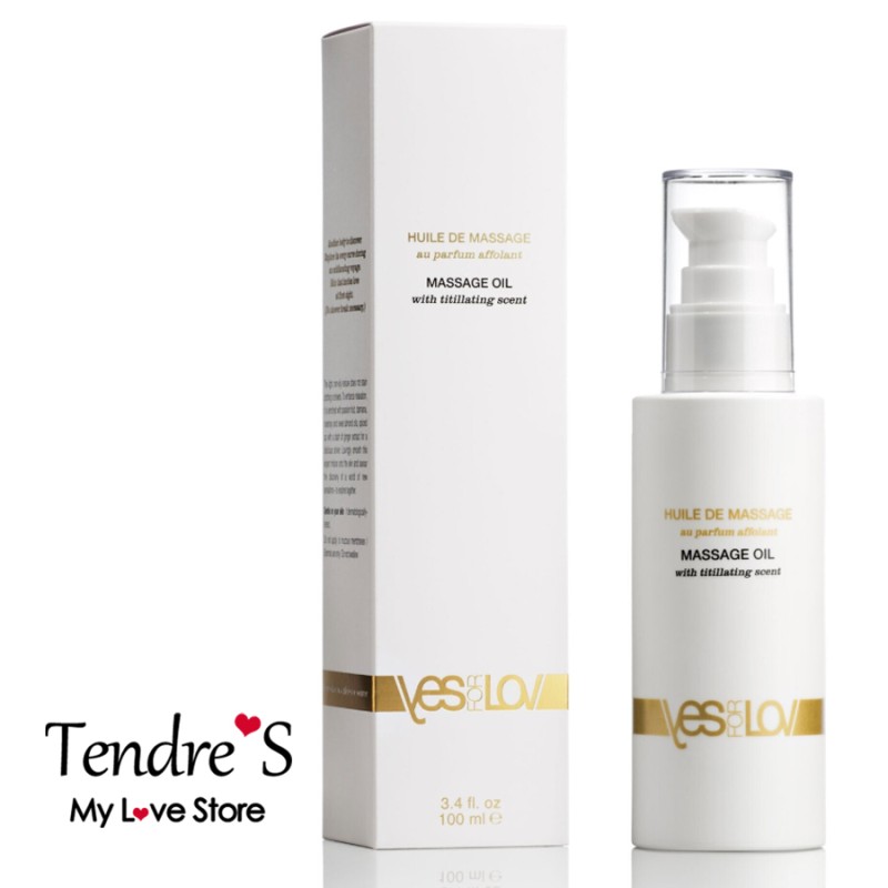 HUILE DE MASSAGE ENNIVRANTE DE YES FOR LOVE