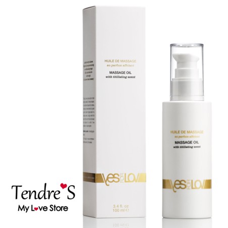 HUILE DE MASSAGE ENNIVRANTE DE YES FOR LOVE